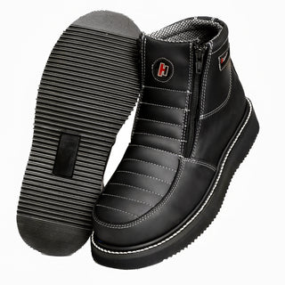 HM330 Dual Zipper Comfort Wellington Sole Work Boots