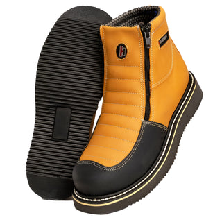 HM338 Dual Zipper Comfort Work Boots