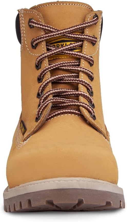 77611 Workland Lightweight Lace-up Work Boots Honey