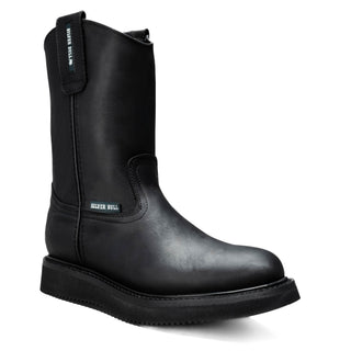 Silver Bull Leather Wellington Sole Work Boots