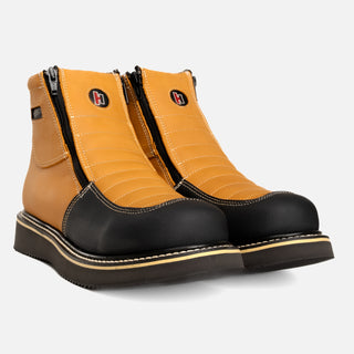 HM338 Dual Zipper Comfort Work Boots