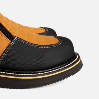 HM338 Dual Zipper Comfort Work Boots