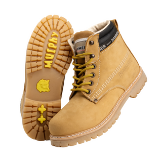 MU031 Hammer Murphy Work Boots Tractor Sole Suede Leather