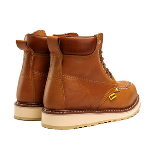 NDP1943 GUEPARDO Work Short Boot Double Density Sole Honey