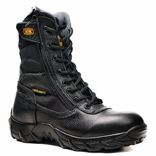 Workland Bota Combat para Hombre Negro