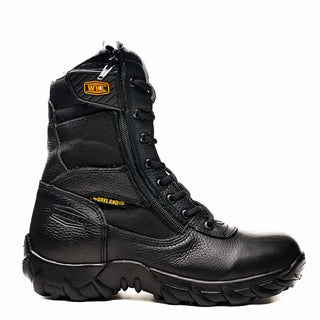 Workland Bota Combat para Hombre Negro