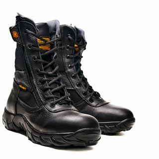 Workland Bota Combat para Hombre Negro