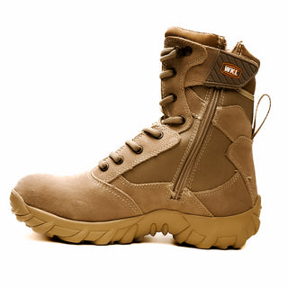 Workland Bota Combat para Hombre Sand