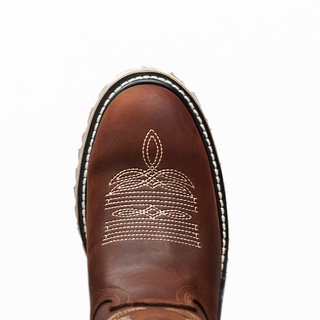 Silver Bull Leather Tractor Sole Work Boots