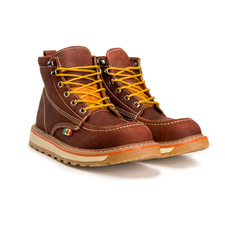Hammer 6" Lightweight Leather Work Boots Double Density Sole