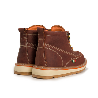 Hammer 6" Lightweight Leather Work Boots Double Density Sole