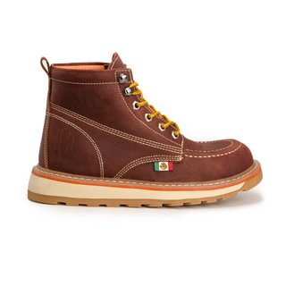 Hammer 6" Lightweight Leather Work Boots Double Density Sole
