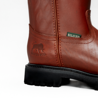 Silver Bull Leather Tractor Sole Work Boots