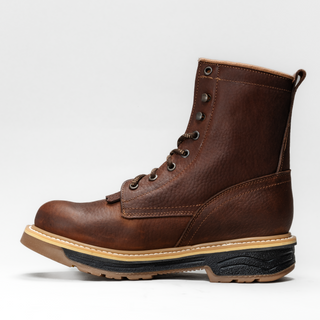 Silver Bull 8" Leather Dual Density Sole Work Boots