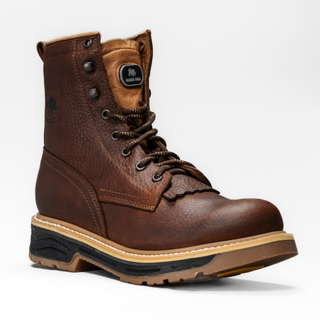 Silver Bull 8" Leather Dual Density Sole Work Boots