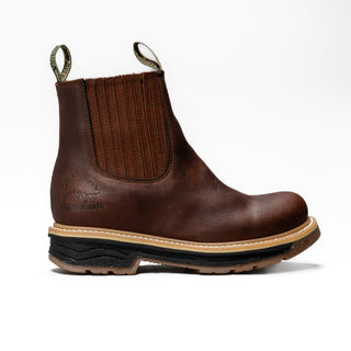 Silver Bull Leather Dual Density Sole Ankle Work Boots