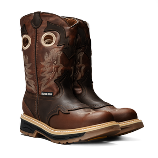 Silver Bull Leather Dual Density Sole Work Boots