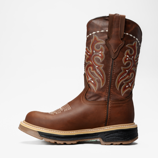 Silver Bull Leather Dual Density Sole Work Boots