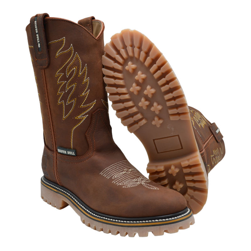 SB810 laton Work Shield Round Toe Work Boot