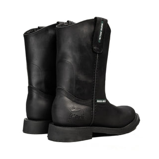 Silver Bull Leather PU Rubber Sole Work Boots