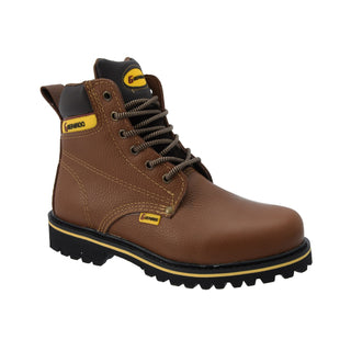 NDP45 GUEPARDO Botin de Trabajo Lace Up Suela Tractor Cafe