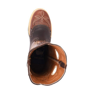 SB6035 SILVER BULL RODEO WORK BROWN( WIDTH WIDE EE -HALF NUMBER LESS RECOMMENDED)